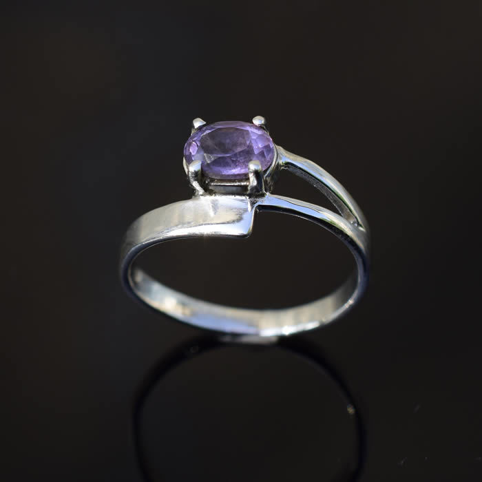 Alliance En Argent 925 Sertie De Zircon – Bague ESPRIT Style Art Déco, Taille 56, Occasion à Saisir